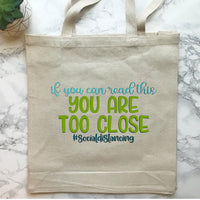 Lockdown 2020 Slogan Tote