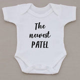 Personalised The Newest... Babygrow
