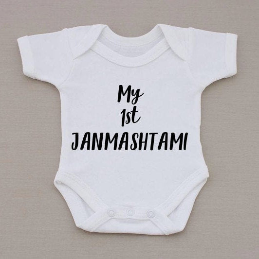 My 1st Janmashtami Babygrow